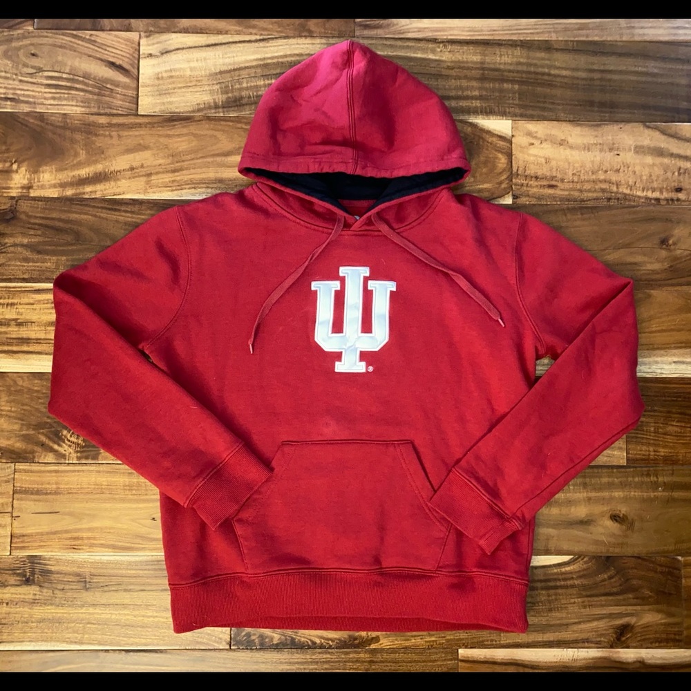 Vintage Indians Hoosiers Hoodie Sweatshirt